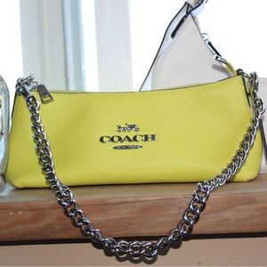 Key Lime Coach Shoulder Bag